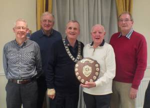 Club win the District 1070 Quiz Trophy for the third time.