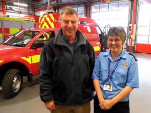 Visit to Buxton Fire Station