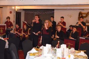 The evening started with a brilliant performance by the RWB Academy Swing Band - absolutely fantastic!