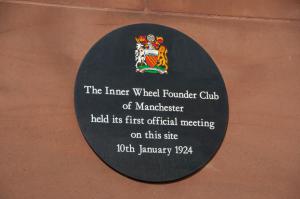Inner Wheel Plaque unveiling at the Bridgewater Hall 15th August 2013