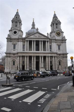 St Paul's cathedral February 2010