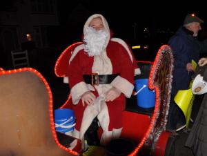 Father Christmas street collections December 2009