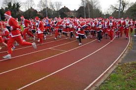The Rotary Santa Fun Run December 2014