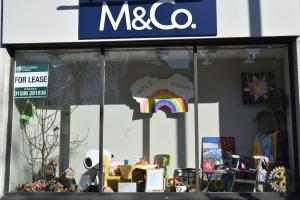 2021 - Easter Display Window at M&Co, The Vennel, Linlithgow - 4th April
