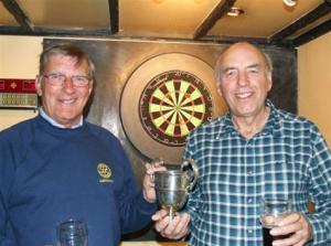 May 2010 - Vic French wins our annual Darts Tournament