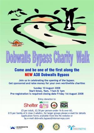 Dobwalls By-pass Charity Walk