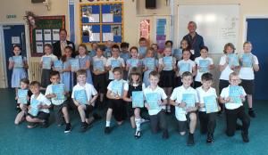 Dictionaries to Bungay Primary year 4 pupils