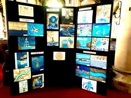 Art competition with four local schools - presentations