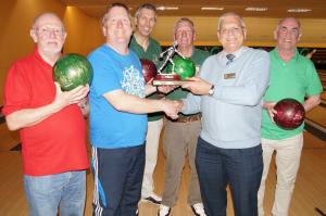 Kirkham Rotary ten pin bowling District Champions 2016