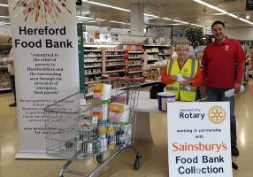 Hereford Foodbank Hails Support from Community