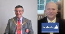 District Governor Stan Keller visits our Club & FACEBOOK update by Rtn Colin Davies