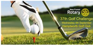 37th New Forest Rotary Charity Golf Challenge-Wednesday Sept 4th 2024