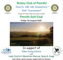 Charity Golf Day 2020 - CANCELLED