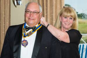 Ray Shead becomes President for the 2014-15 Rotary Year