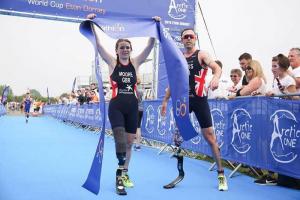 Hannah Moore and Andy Lewis take gold