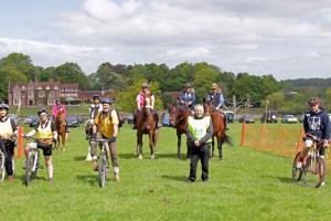 NEW FOREST ROTARY. HORSE OR CYCLE EVENT. 
