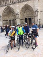 Members of the RCPR cycle group bike from London to Paris May 2017