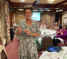 Sharon Rastelli receives Rotary Club Community Service Award 2020 