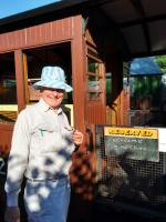 Steam trains and chips - a visit to and from Llanfair Caereinion  