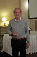 Keith Dobbie presenting his job talk to the Cavaliers at a recent meeting, very interesting and informative.