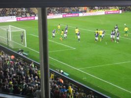 Ed at Norwich City Football Game