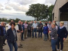 Visit to Dairy Farm Unit - Knaptoft - 1st August 2017
