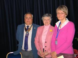 1 March 2012 Kay Mair - Parkinson's and Alison McLeod Induction