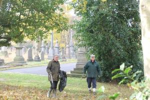 Thursday 7th November 2019 Litter pick at Undercliffe Cemetery 