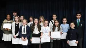 Young Writer Presentation Evening