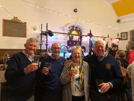 2022 Club members enjoying the Round Table Beer Festival