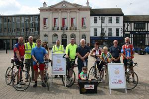 Beverley Rotary Club - Riding for Crisis Box - 22 June 2014