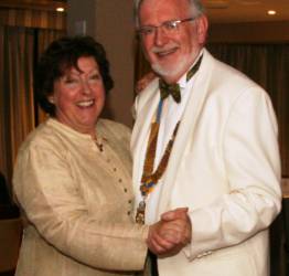 Nigel Milway, our President and his wife Maureen