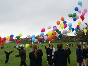 Interact Charity Balloon Release - Monday 7th May 2012