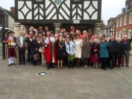 Rotarians from Denmark and Royal Wootton Bassett 