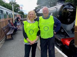 We join Ukrainian refugees on the Severn Valley Railway outing