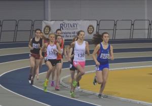 Kyra Gibb -130 - (Dunblane High School) competing in the Girls Under 16 1500 metres