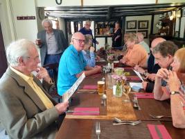 Lunch at the Radnorshire Arms in Beguildy