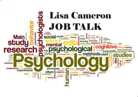 Lisa Cameron: JOB TALK