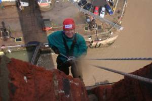 Dock tower Abseil