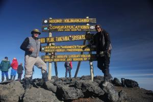 Malcolm Dent on Kilimanjaro