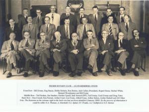 Members of the club 1955-56