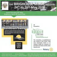 Sundown Swing at the Brighouse Music Festival