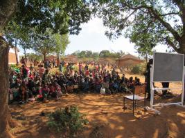 Nandife school in Malawi where we have supplied educational equipment
