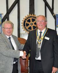 4 July 2012 - New Club President is inducted