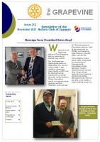 Frontpage of our Newsletter