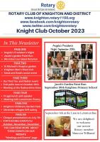 October 2023 Knight Club newsletter