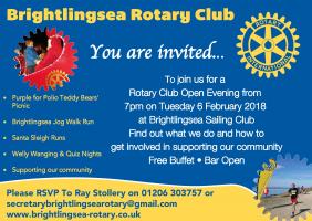 Club Open Evening at Brightlingsea Sailing Club