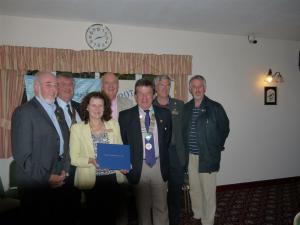 Visit of  DG District 1100 Martin Greaves to the Club