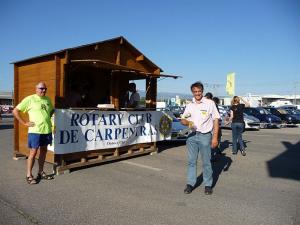 Visit to Carpentras [France] Rotary Club event