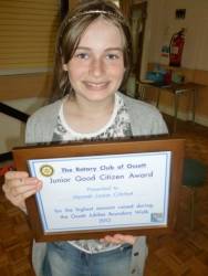 Young Citizen of the Year 2012: Hannah Critchett